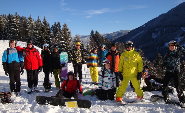 Wintersportwoche 2014 in Saalbach