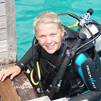 Tina Buchegger - Meeresbiologin